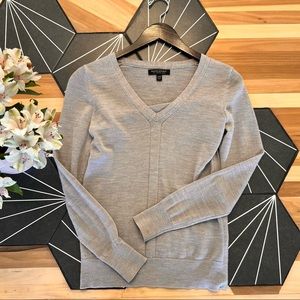 Banana Republic Gray Merino Wool Sweater | Size XXS